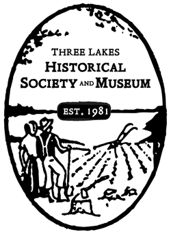 Three Lake Historical Society logo and
                        link